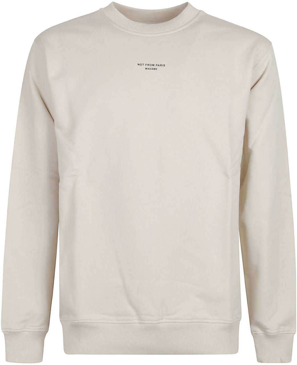 Drôle de Monsieur Classic Slogan Sweatshirt Grey Grijs