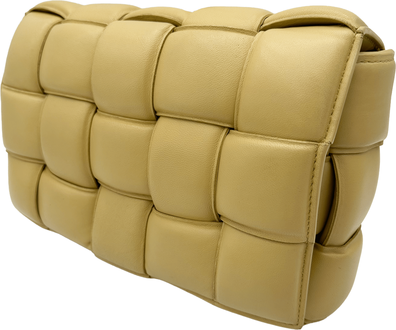 Bottega Veneta Bottega Veneta Padded Cassette - Tapioca Geel