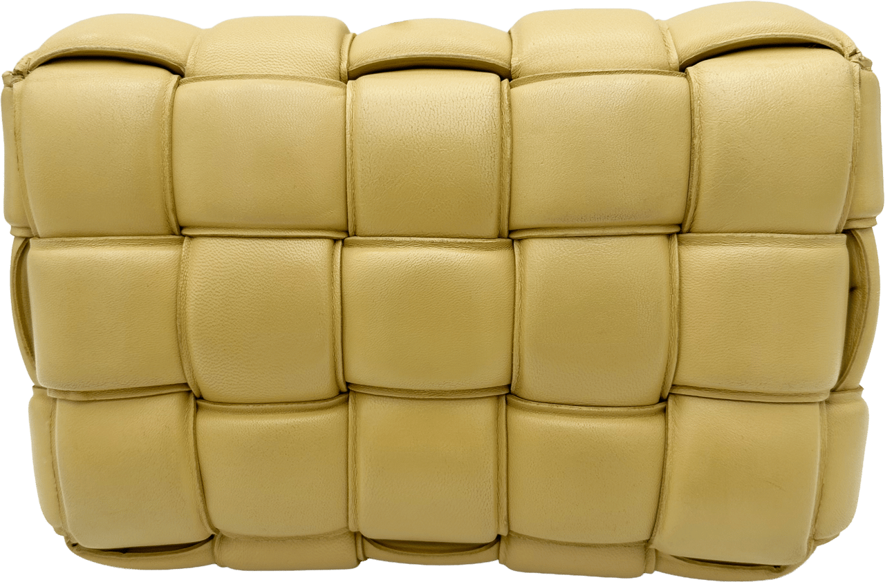 Bottega Veneta Bottega Veneta Padded Cassette - Tapioca Geel
