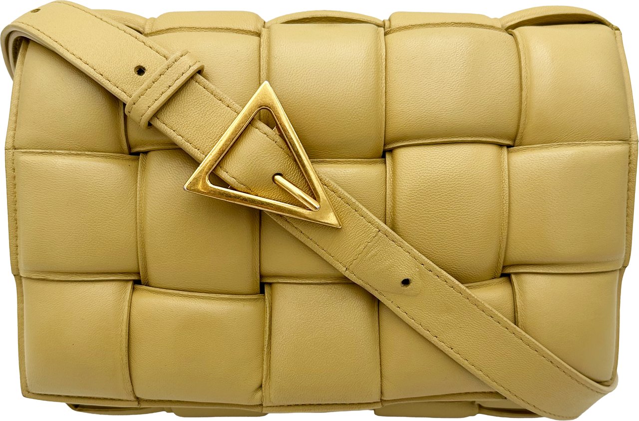 Bottega Veneta Bottega Veneta Padded Cassette - Tapioca Geel