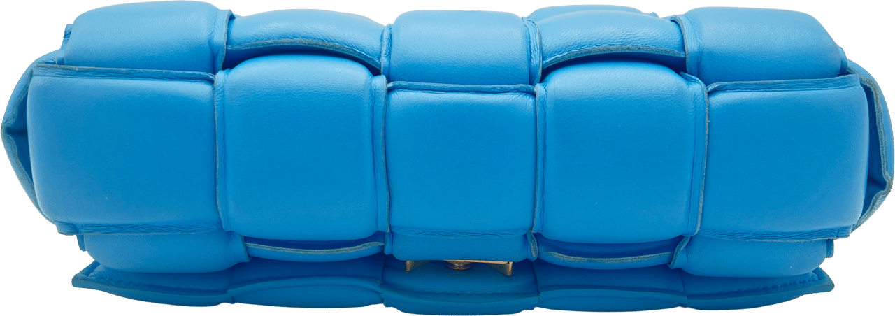 Bottega Veneta Bottega Veneta Padded Cassette Chain - Swimming Pool Blauw