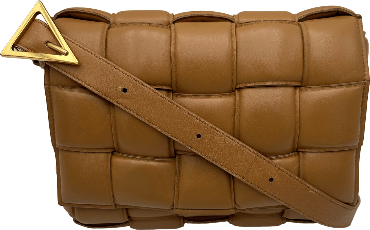 Bottega Veneta Bottega Veneta Padded Cassette - Caramel Bruin