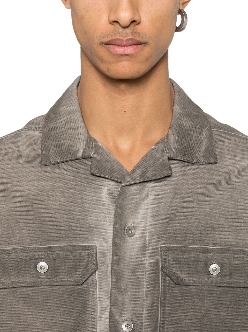 Rick Owens DRKSHDW Shirts Grey Grijs