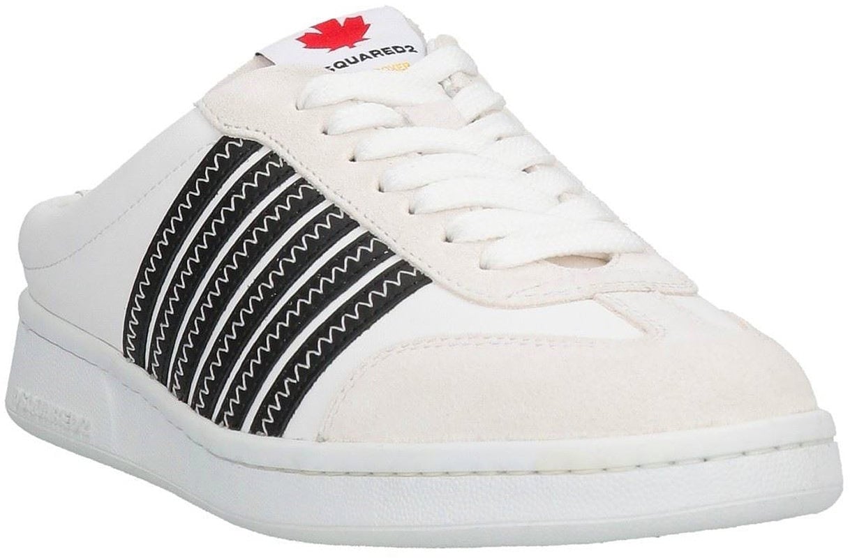 Dsquared2 Dsquared2 Boxer Open Back Sneakers Wit