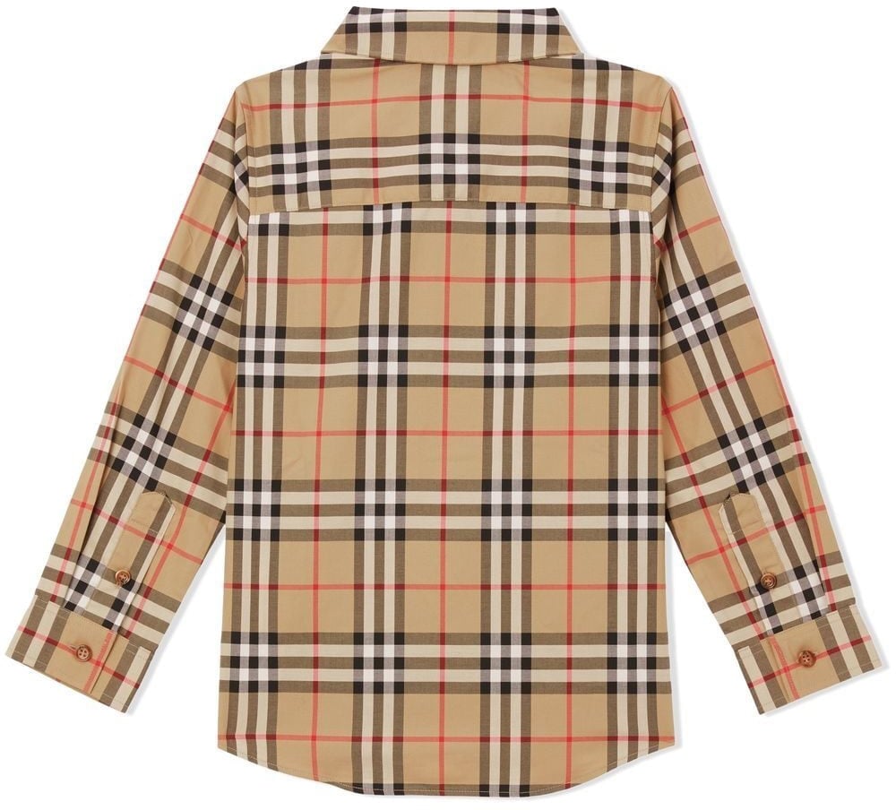 Burberry Cotton Shirt Beige