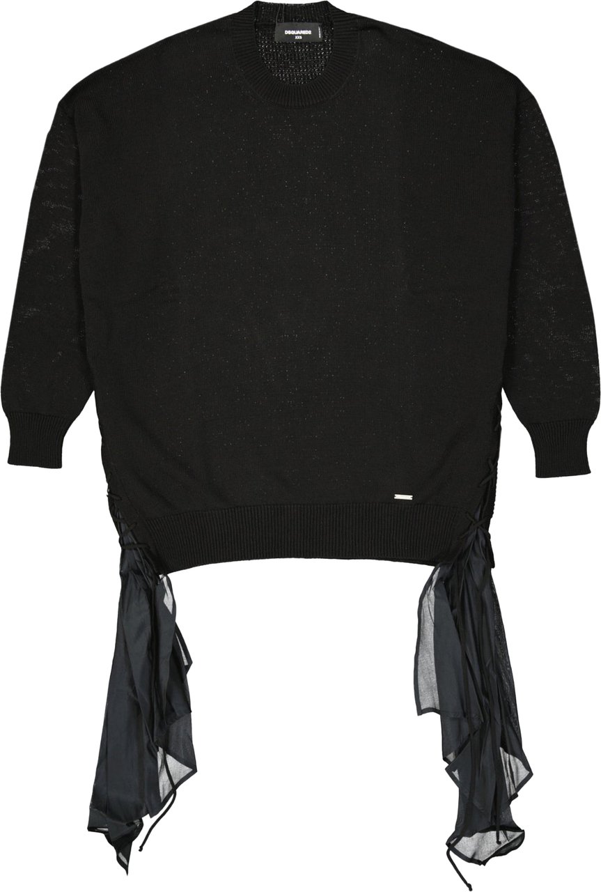 Dsquared2 Dsquared2 Cotton Sweater Zwart