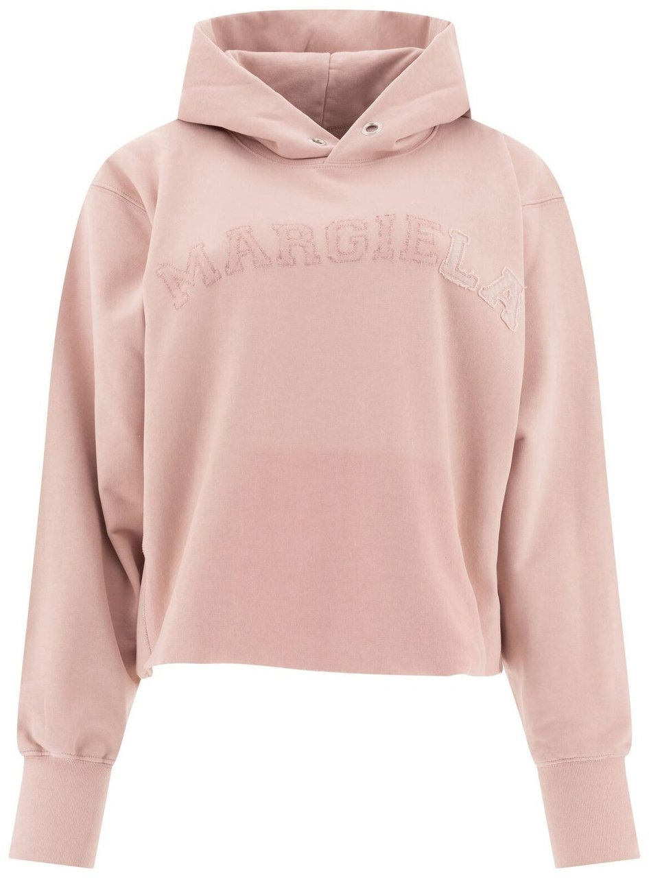 Maison Margiela Maison Margiela Logo Sweatshirt Roze