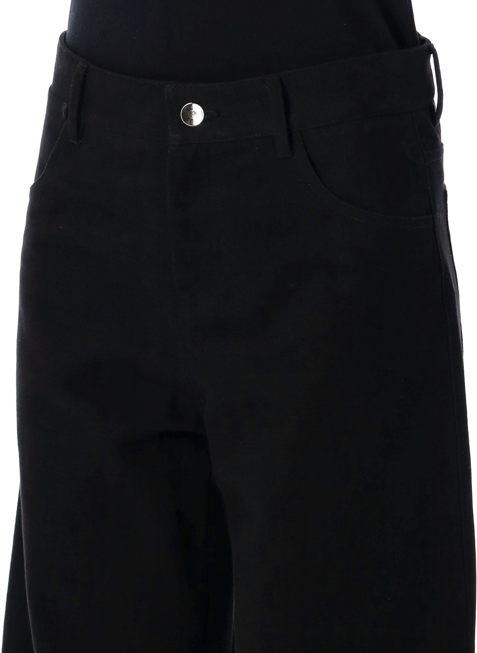 Moncler 2-in-1 cotton trousers Zwart