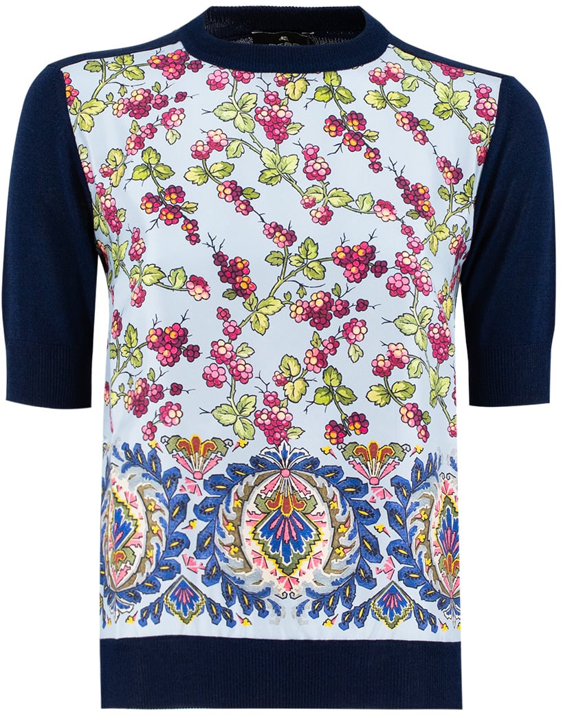 Etro Sweater Blauw