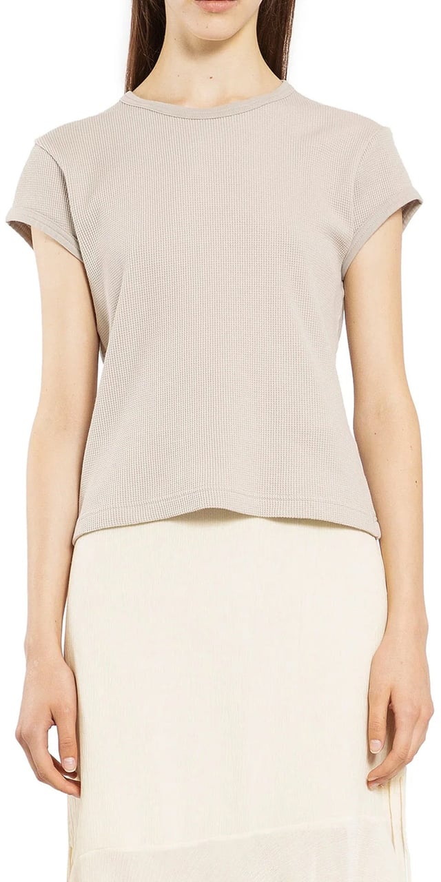Acne Studios Acne Studios Cotton T-shirt Beige