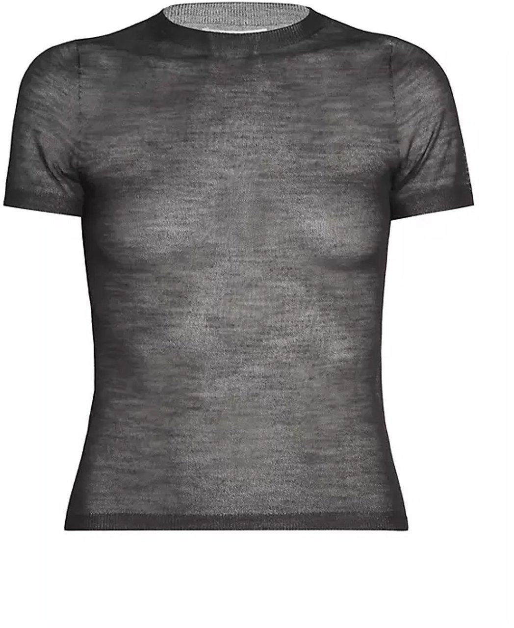 Acne Studios Acne Studios  Sheer Knit T-Shirt Zwart