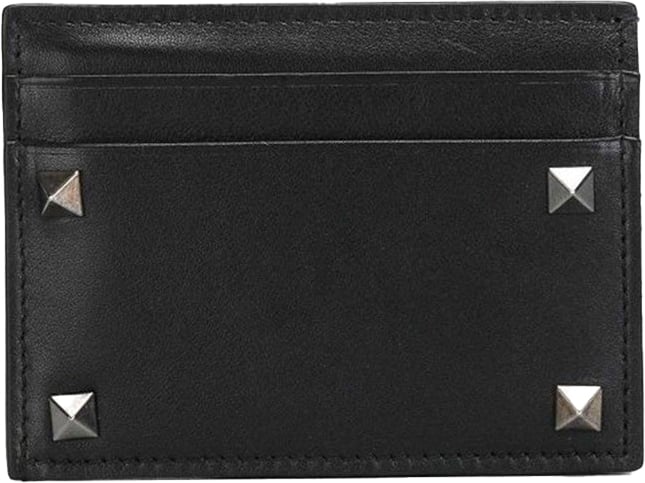 Valentino Garavani Valentino Garavani Rockstud Card Holder Zwart
