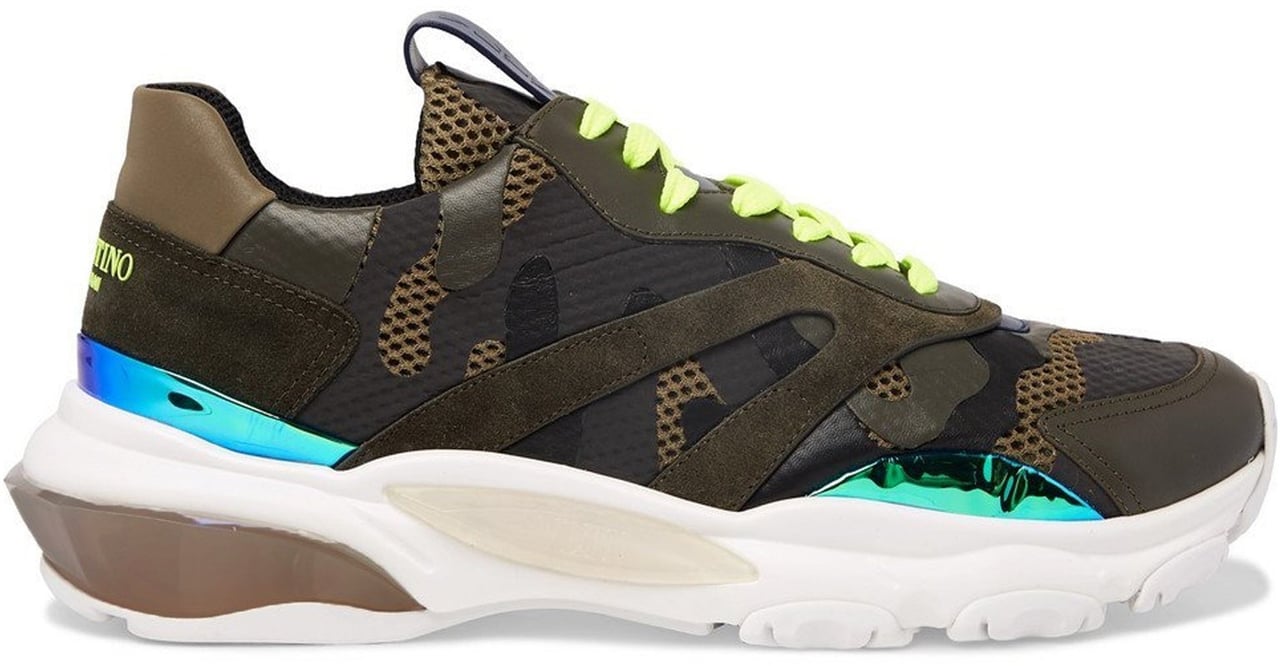 Valentino Garavani Valentino Garavani Bounce Sneakers Groen