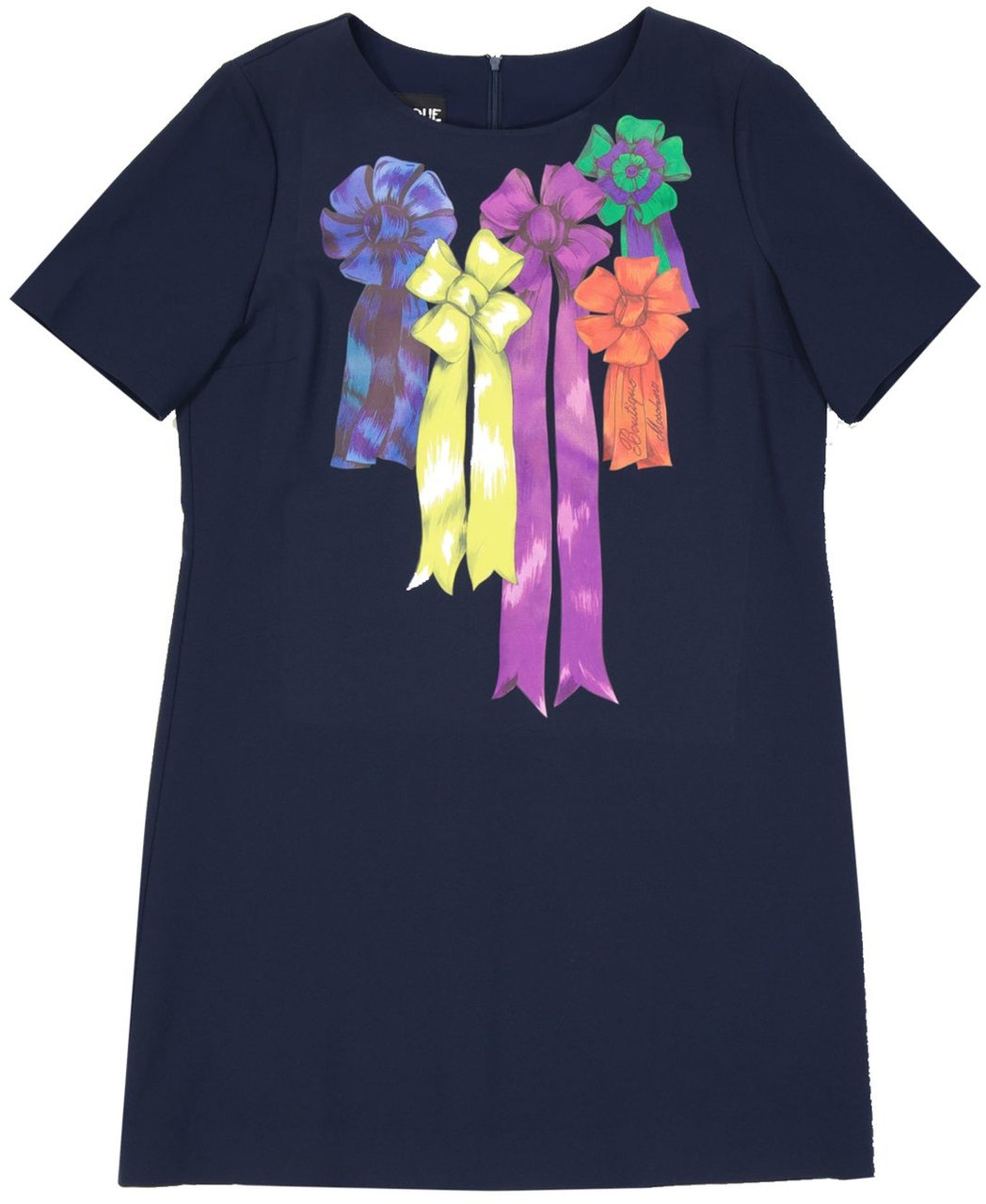 Boutique Moschino Boutique Moschino Printed Dress Blauw
