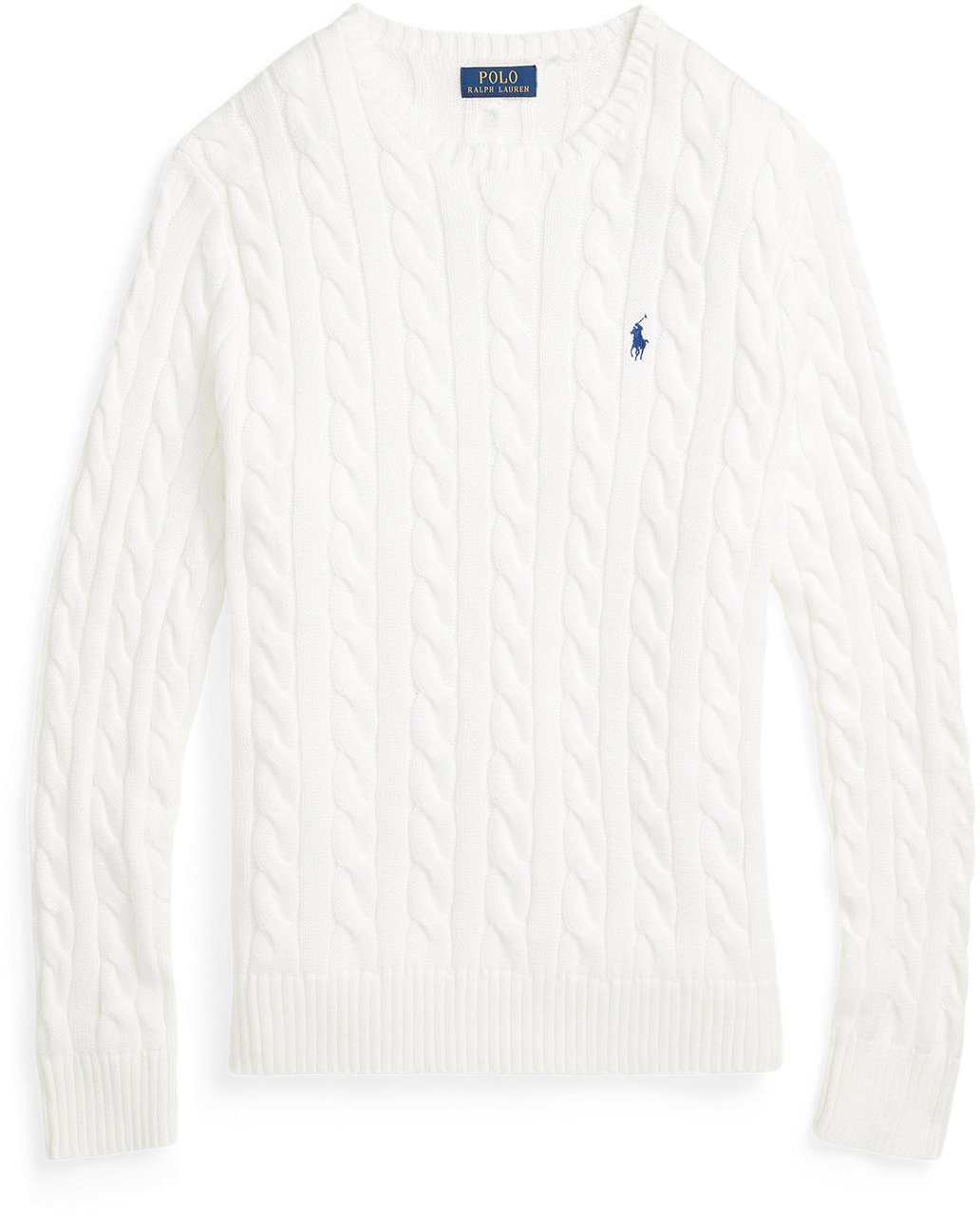 Ralph Lauren Pullover Ls Bianco Wit