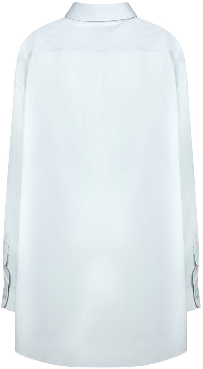 Maison Margiela Shirts Clear Blue Blauw