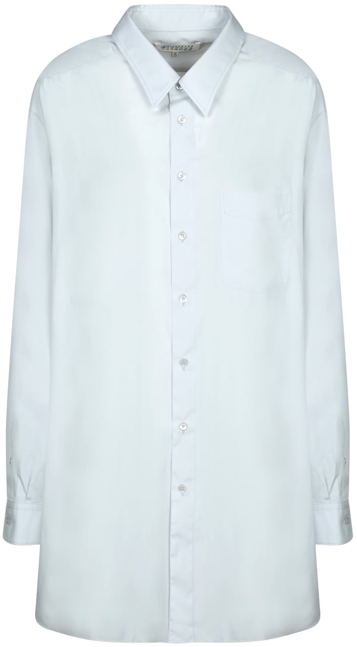 Maison Margiela Shirts Clear Blue Blauw