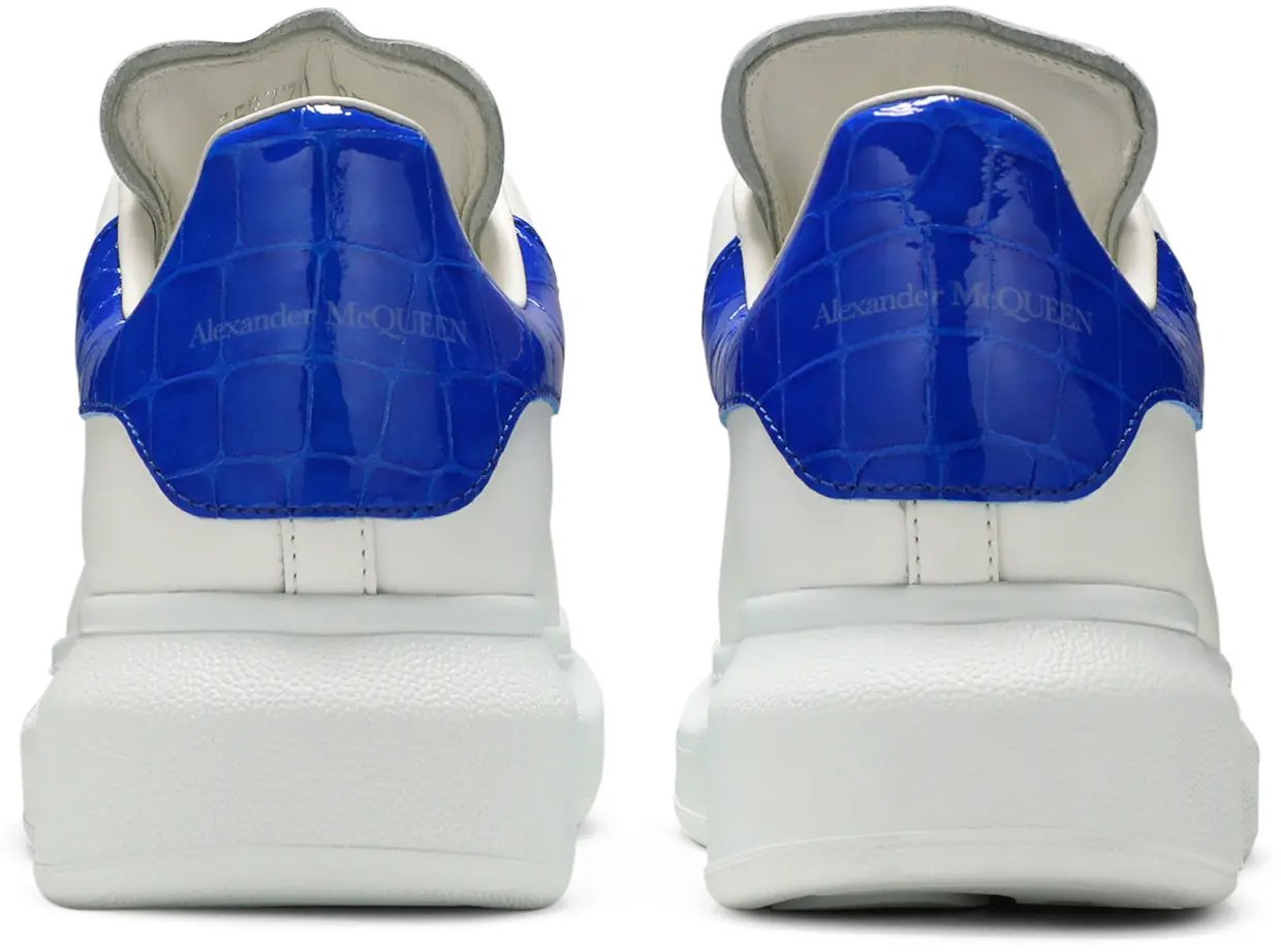 Alexander McQueen Sneakers Whiteultramarine Divers