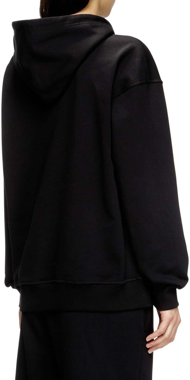 Diesel F Buxt Hood Od Sweater Zwart