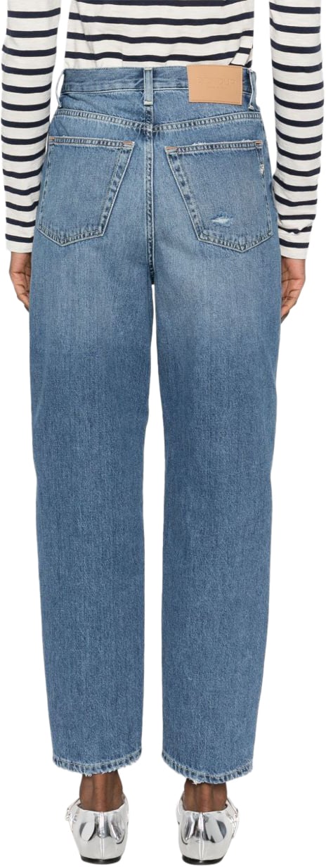 Dondup Trousers Blue Blauw
