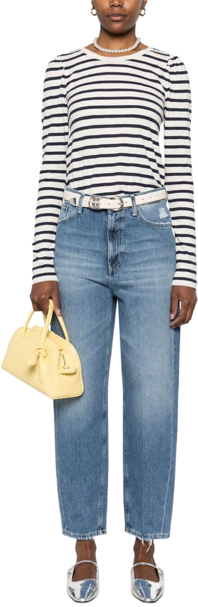 Dondup Trousers Blue Blauw