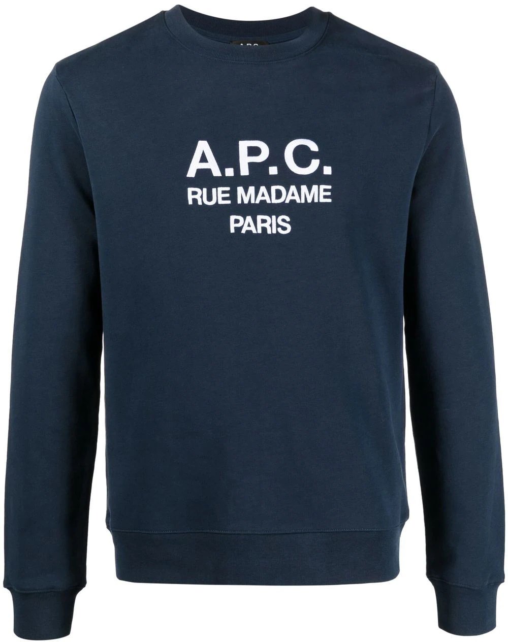 A.P.C. Apc Sweaters Blue Blauw
