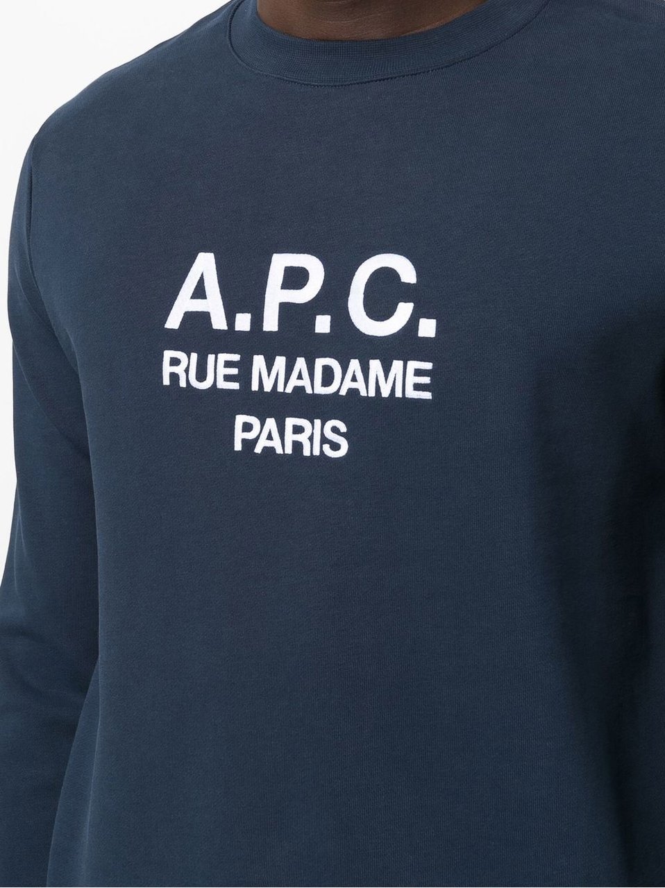 A.P.C. Apc Sweaters Blue Blauw