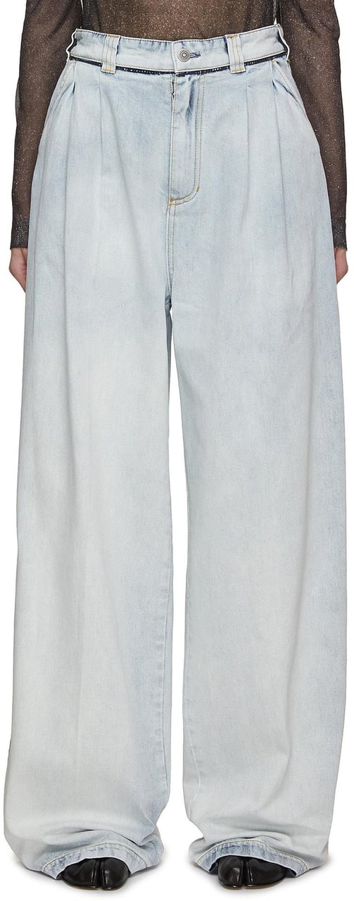 Maison Margiela Jeans Clear Blue Blauw