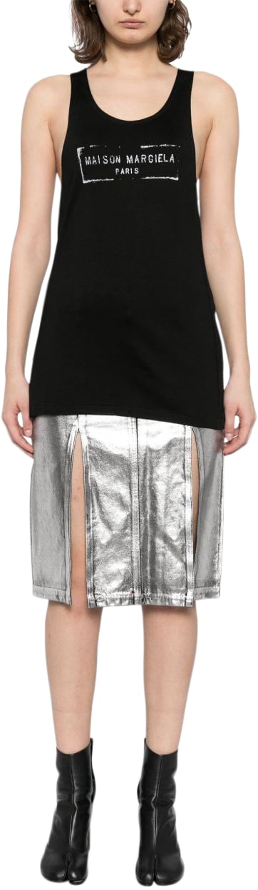 Maison Margiela T-Shirts And Polos Black Zwart