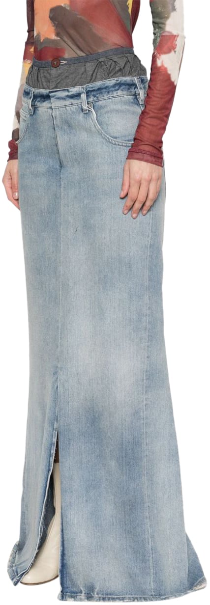 Maison Margiela Skirts Clear Blue Blauw