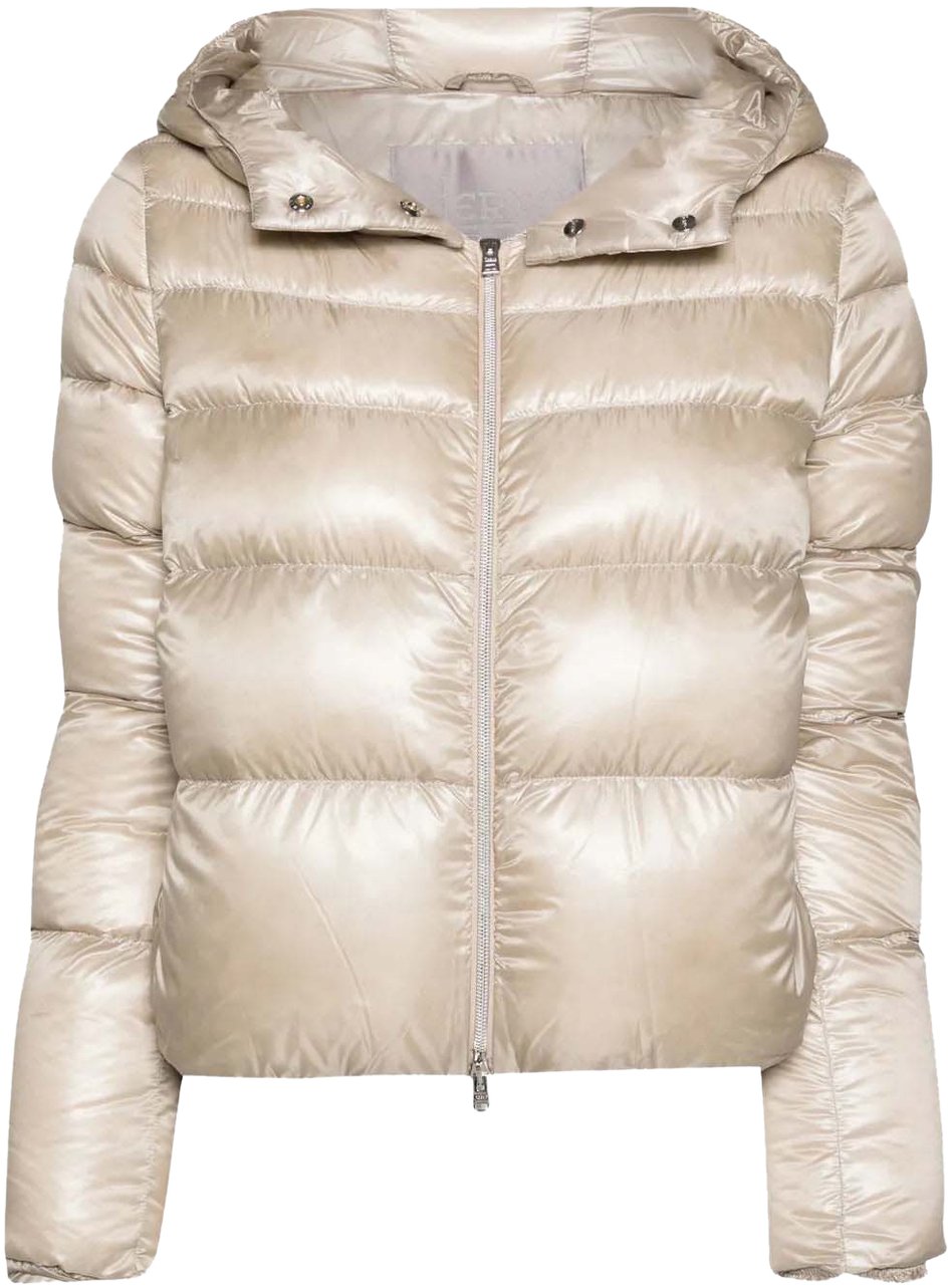 Herno Coats Beige Beige