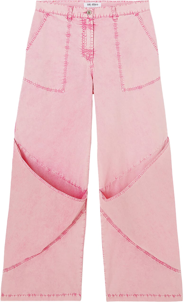 The Attico Jeans Pink Roze