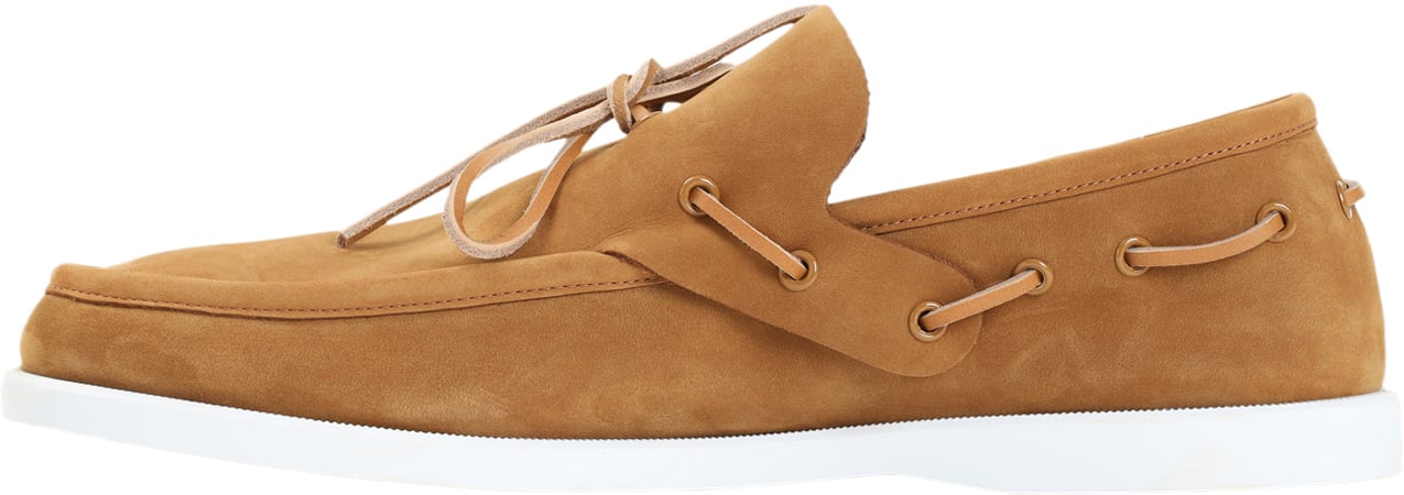 Marni chaussures en daim a lacets Bruin