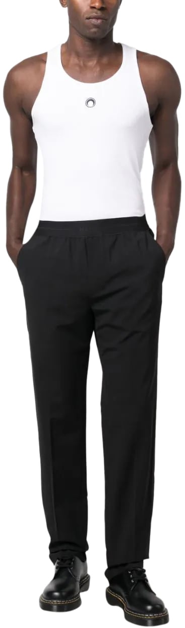 MSGM pantalone black Zwart