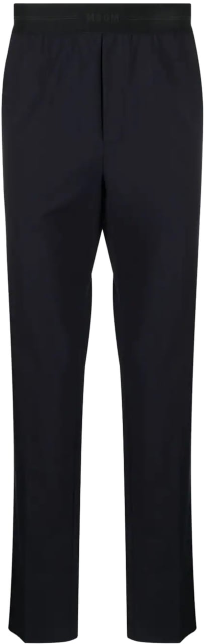 MSGM pantalone blue Blauw