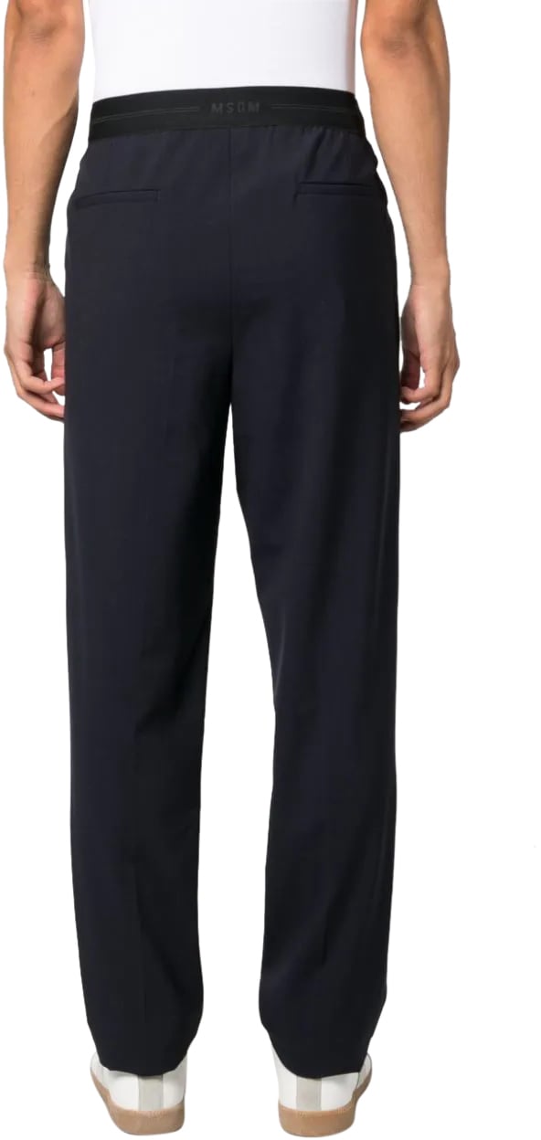 MSGM pantalone blue Blauw