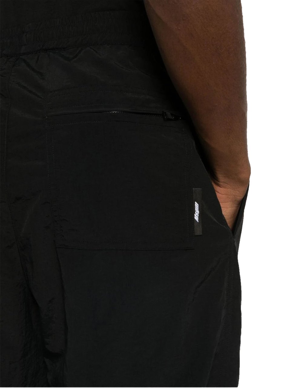 MSGM pantalone black Zwart