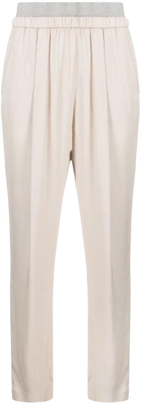 Fabiana Filippi pantaloni beige Beige