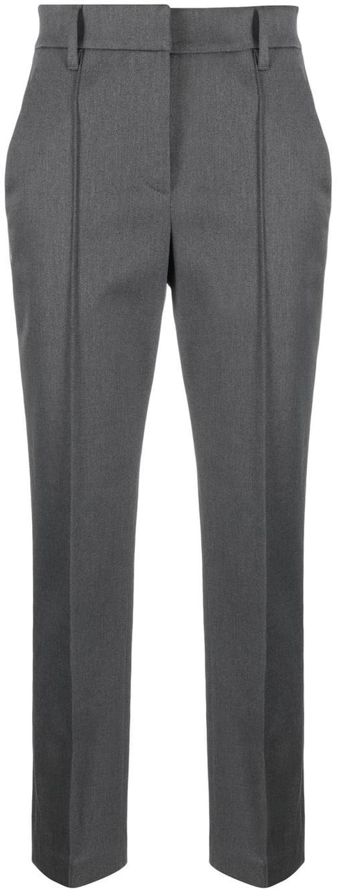 Brunello Cucinelli pantalone darkgray Grijs