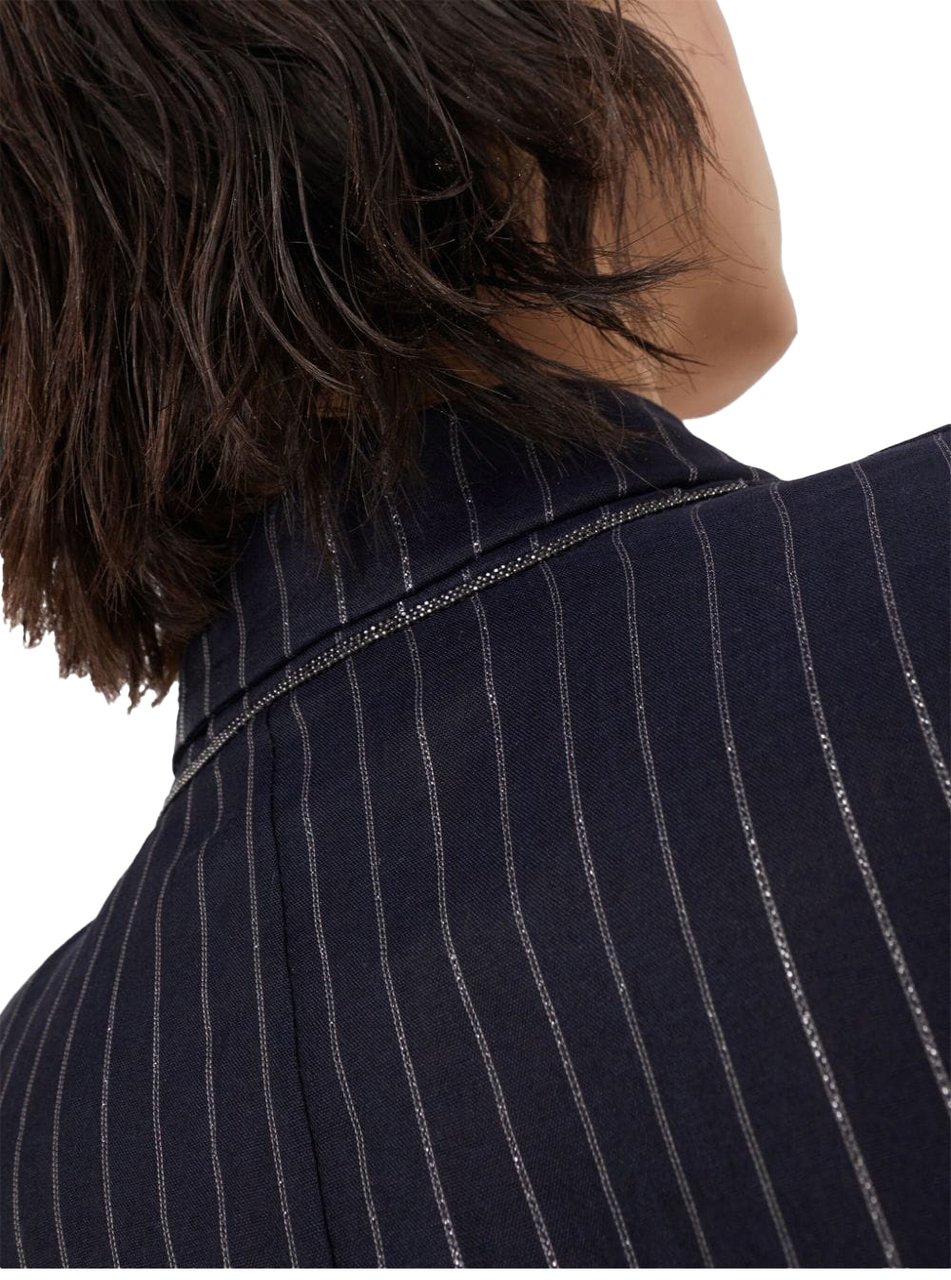 Brunello Cucinelli Giacca M/l Blauw