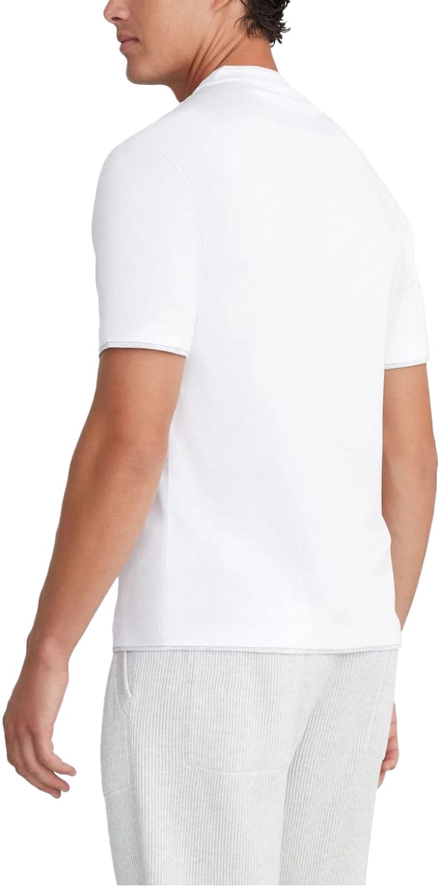 Brunello Cucinelli Girocollo M/c Wit