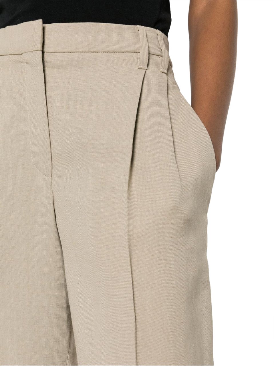 Brunello Cucinelli Pantalone Beige