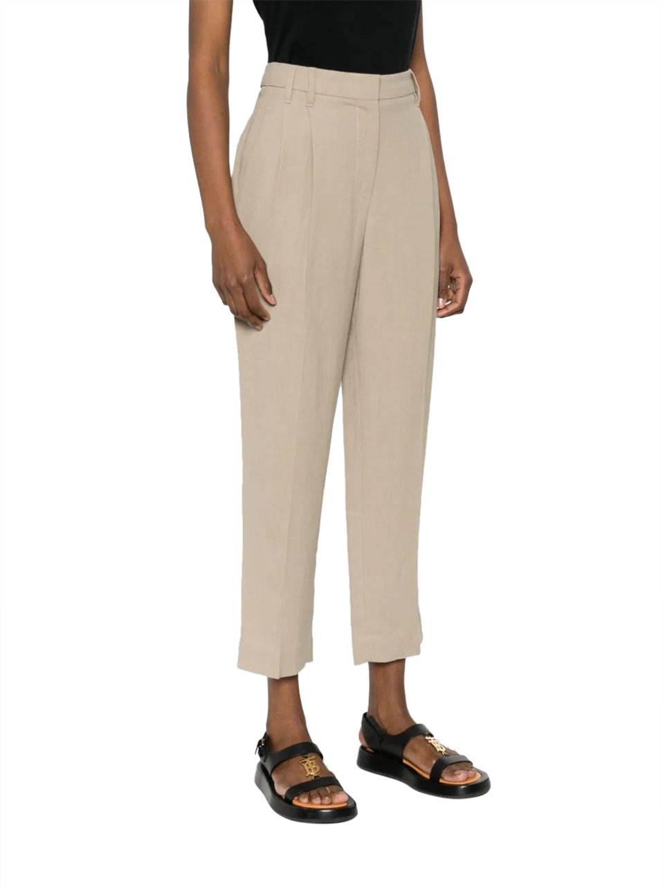 Brunello Cucinelli Pantalone Beige