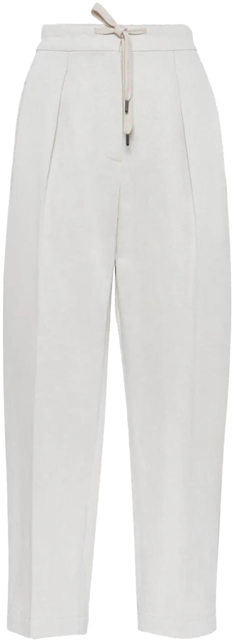 Brunello Cucinelli Pantalone Wit