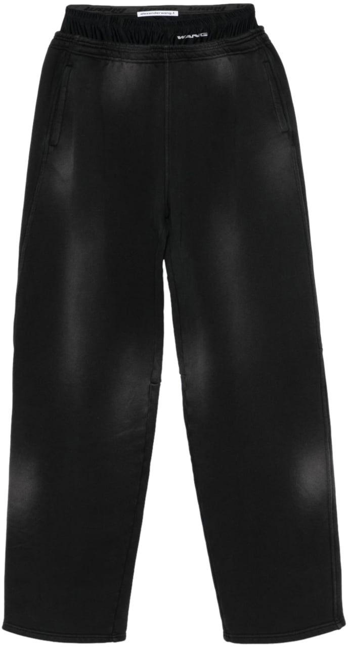 Alexander Wang Alexander Wang Pantaloni Nero Zwart