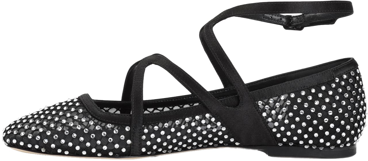 Jimmy Choo JIMMY CHOO ASTORIAFLAT.QHS Zwart