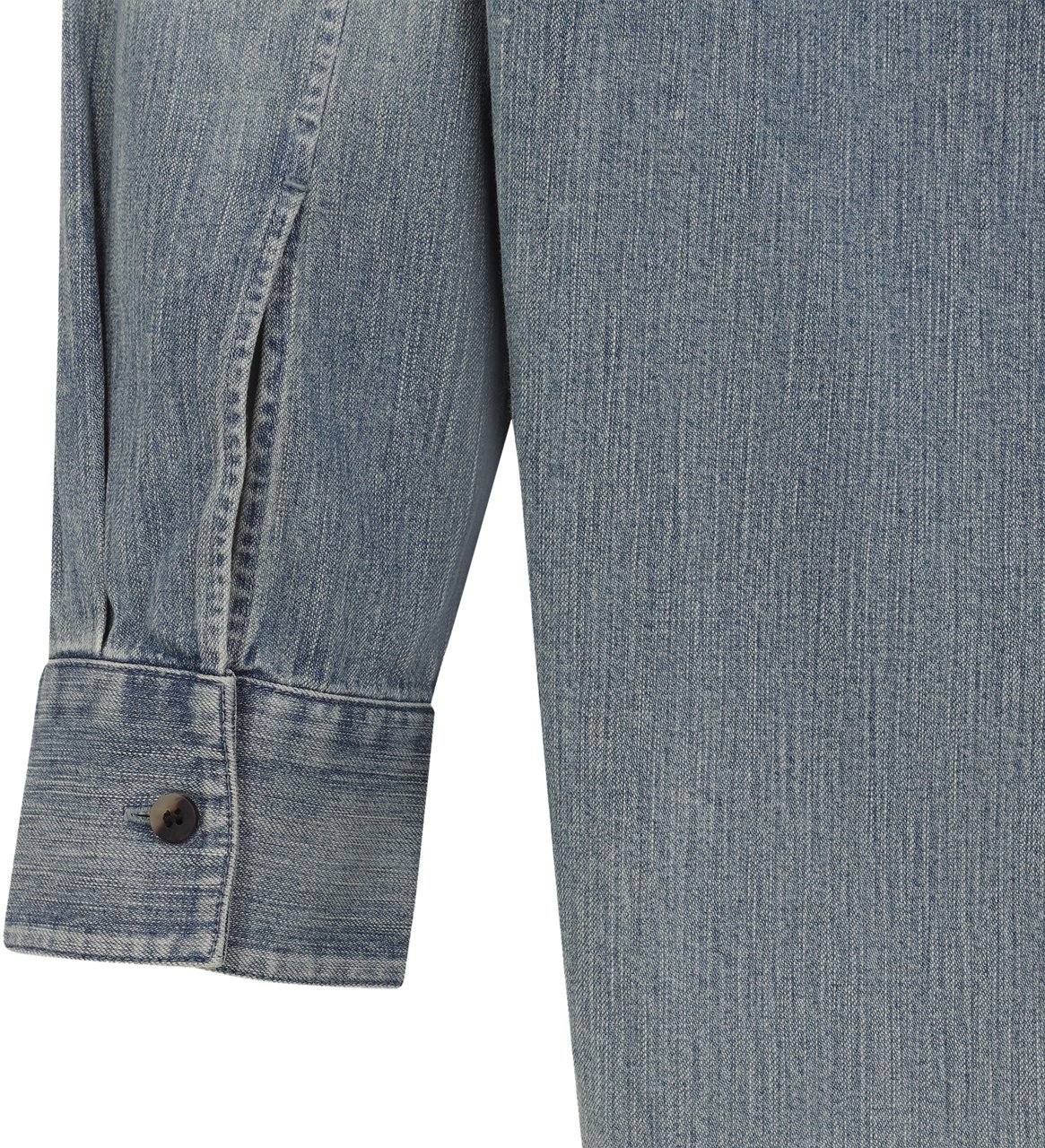 Fear of God Denim Shirt Indigo 2 Paars