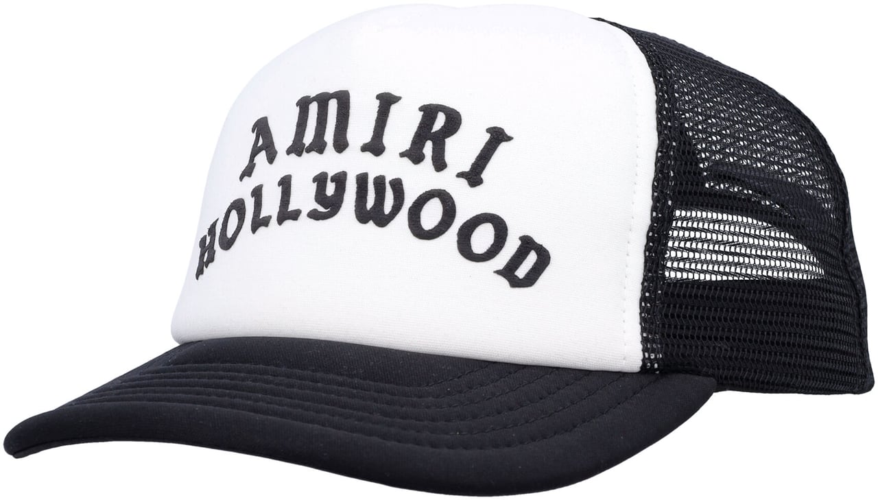 Amiri Hollywood Trucker Hat Nero Zwart