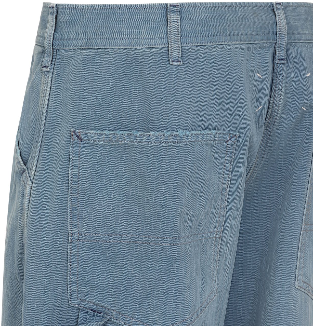 Maison Margiela Jeans Clear Blue Blauw