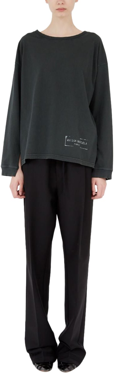 Maison Margiela Sweaters Grey Grijs